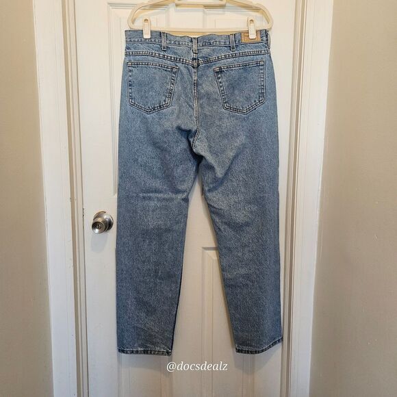 L.L. Bean Blue Jeans Men's 36 X 30 - Picture 2 of 6